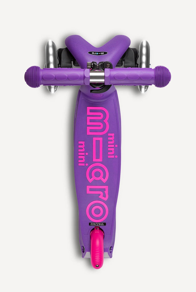 Deluxe Mini Led Micro Scooter | Purple 2+ - 4