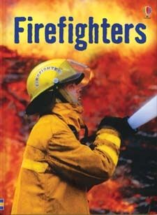 Firefighters Hard Cover Paper Book - CR Toys