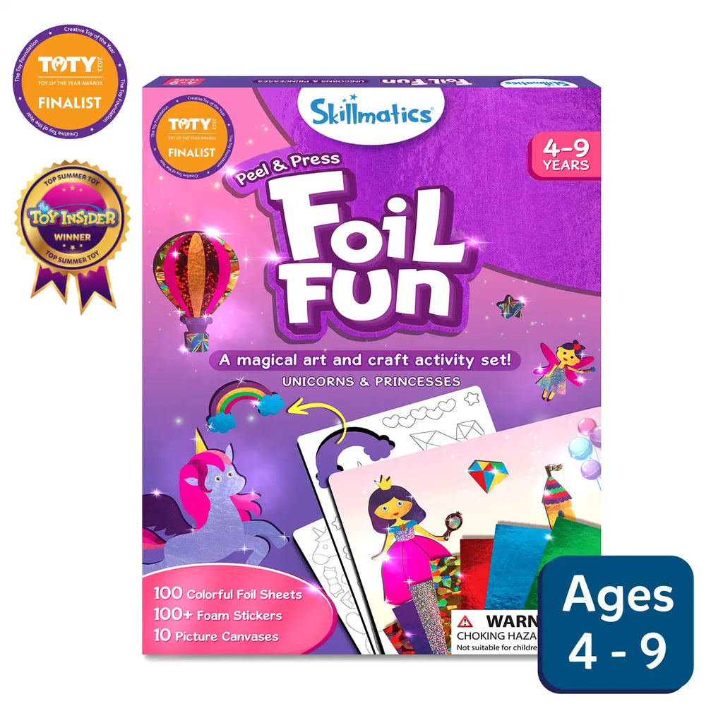 Foil Fun | Unicorn and Princess 4+ - 1