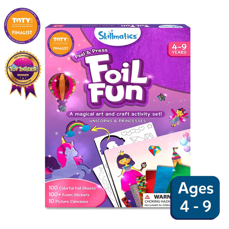 Foil Fun | Unicorn and Princess 4+ - 1