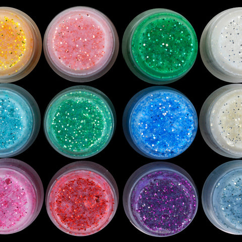 Glitter Stix - 12 Color Set 6+ - CR Toys