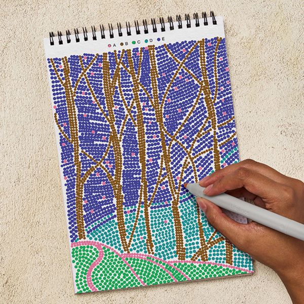 Lifelines | FlowArt | Dot By Letter | Landscape - 7