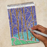 Lifelines | FlowArt | Dot By Letter | Landscape - 7