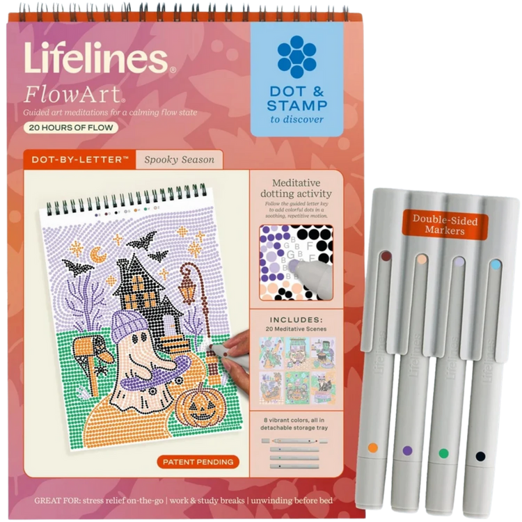 Lifelines | FlowArt Dot-By-Letter | Spooky Season - 2