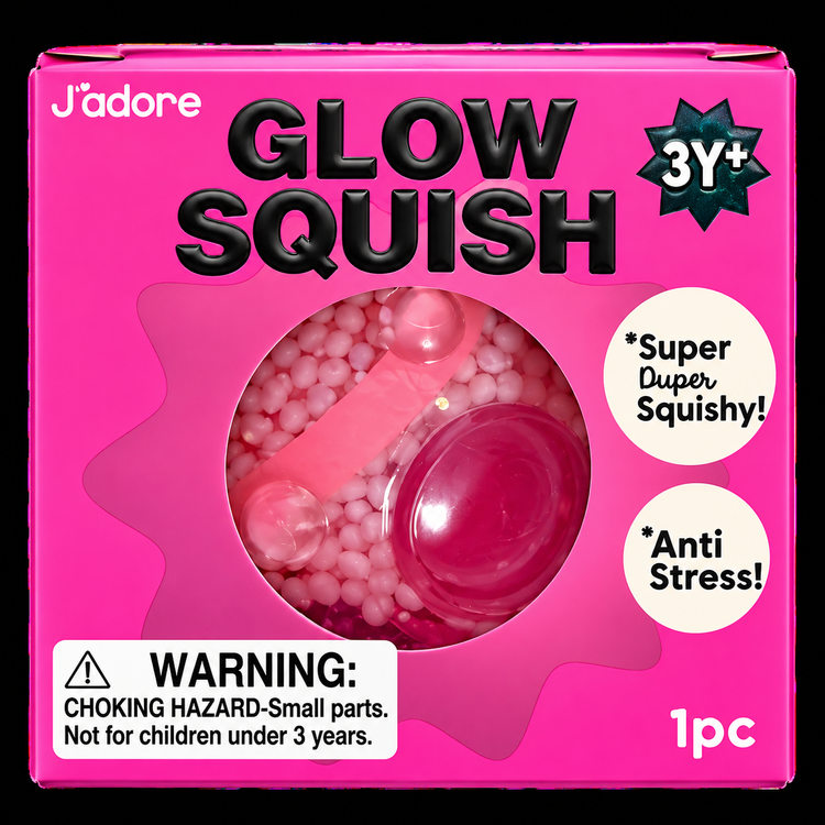 Squish | Glow | Pink - 1