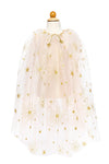 Golden Glam Party Cape Size 3/4 Dress Up Cape