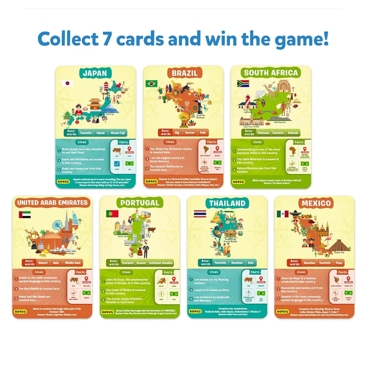 Guess in 10 | Countries of the World Card Game 8+ - 4