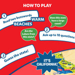 Guess in 10 | States of America Card Game 8+ - 3