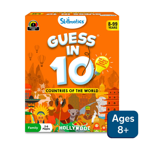 Guess in 10 | Countries of the World Card Game 8+ - 1