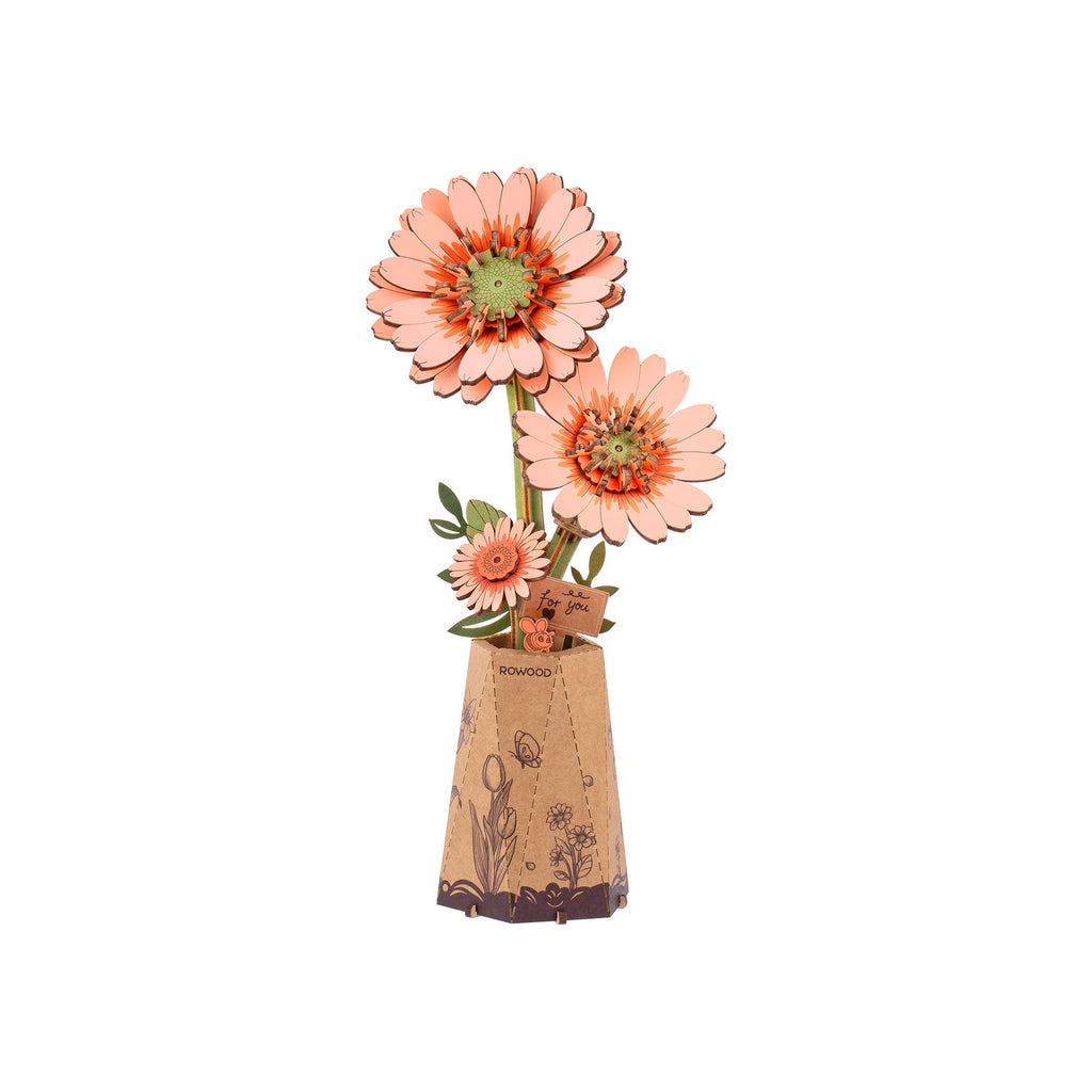 Hands Craft | Orange Gerbera Daisy 14+