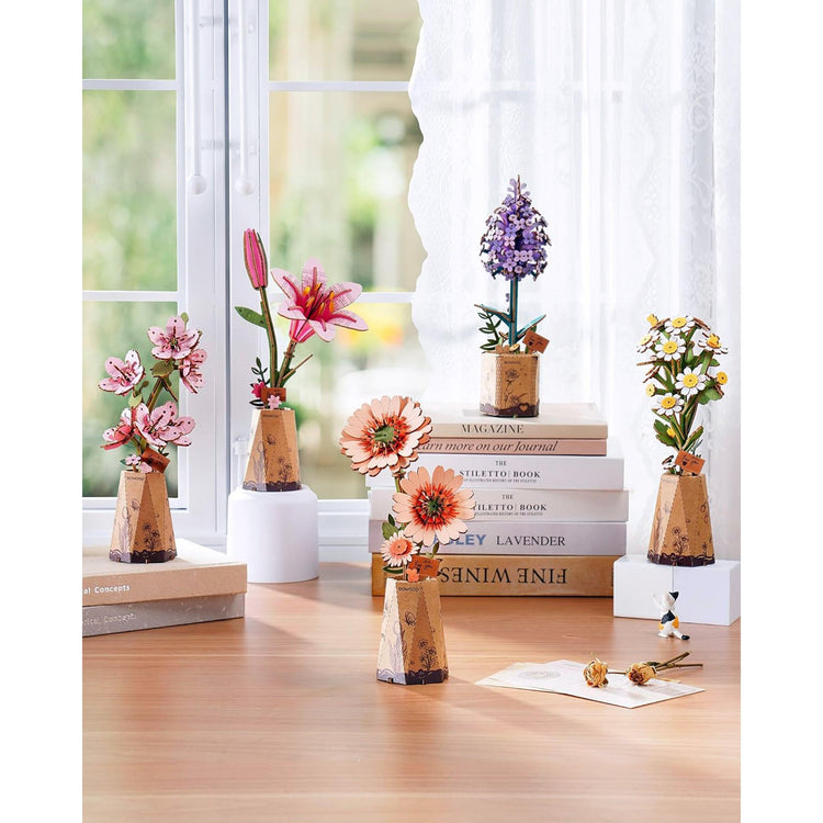 Hands Craft | Wooden Flower Sakura 14+