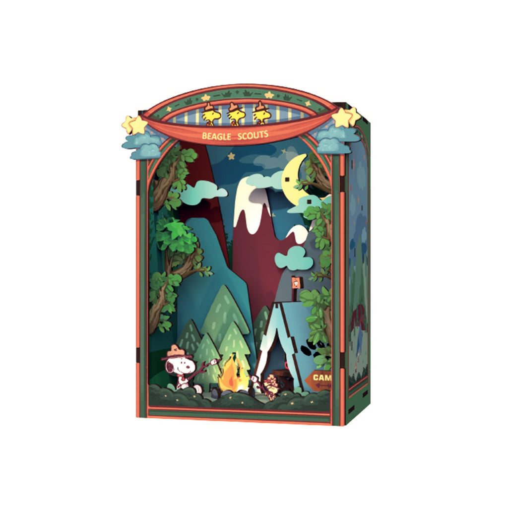 Peanuts Christmas DIY Book Nook Kit 12+