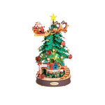 Hands Craft | 3D Wooden Puzzle Music Box Christmas Melody Tree 14+