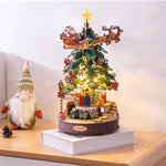 Hands Craft | 3D Wooden Puzzle Music Box Christmas Melody Tree 14+