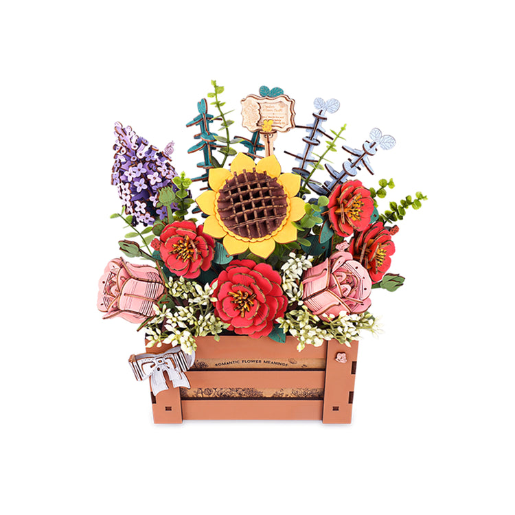 Hands Craft | Wooden Flower Bloom Box 14+