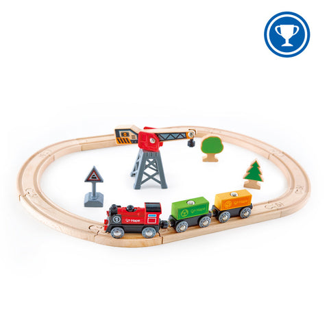 Hape Delivery Loop Train Set Ages 3+ - CR Toys