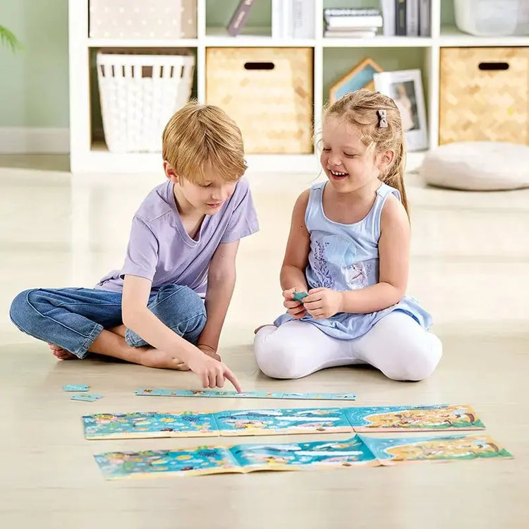 Ocean Friends Puzzle 3 36Pc sets for Ages 5+