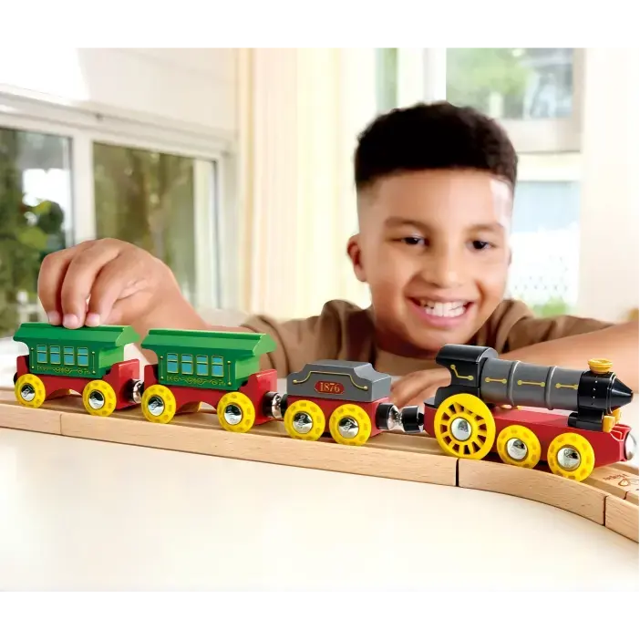 Retro Steam Train with Lights & Sounds - CR Toys