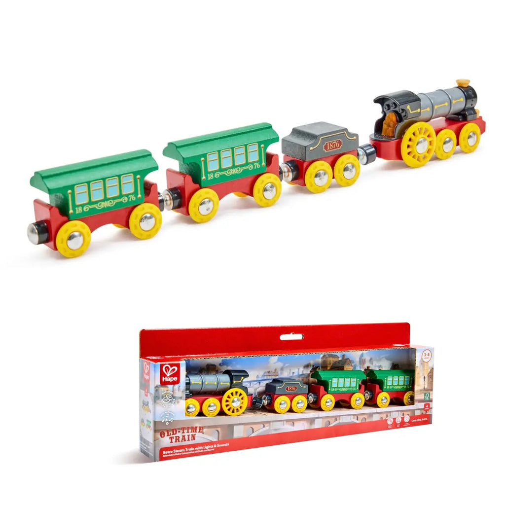 Retro Steam Train with Lights & Sounds - CR Toys