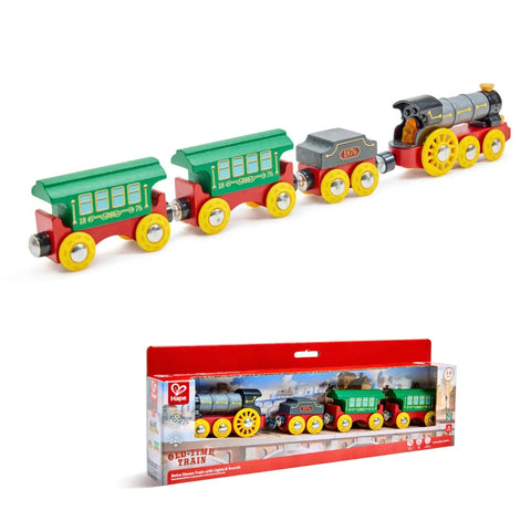 Retro Steam Train with Lights & Sounds - CR Toys