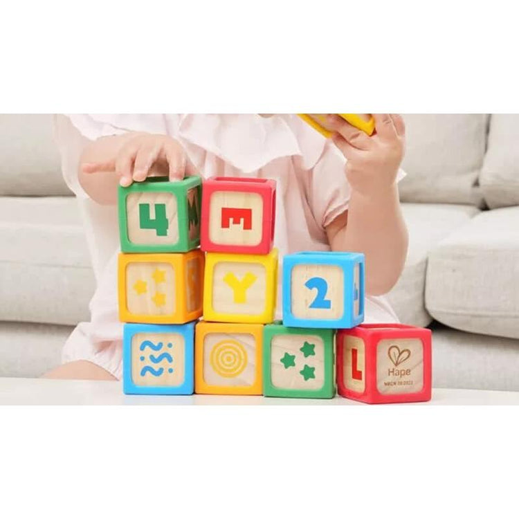 Grip-n-Stack Silicone & Wood Blocks E0131