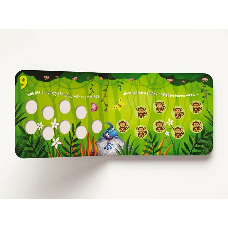 Ten Little | Monkeys Book - CR Toys
