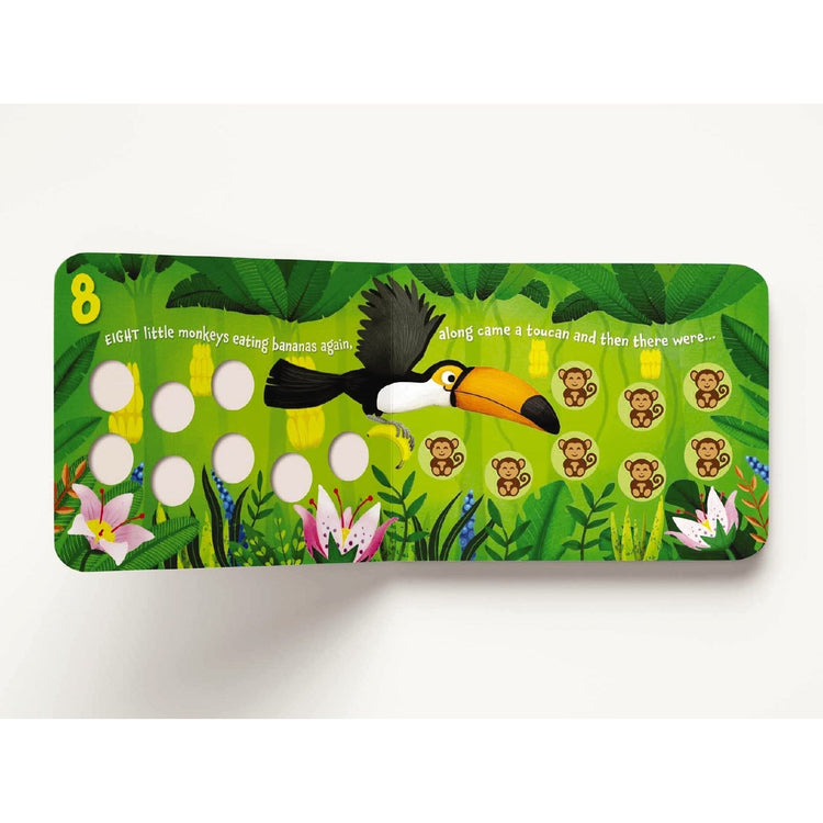 Ten Little | Monkeys Book - CR Toys