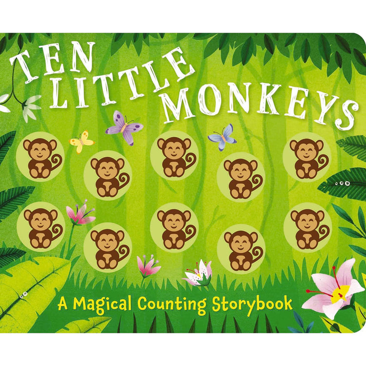 Ten Little | Monkeys Book - CR Toys