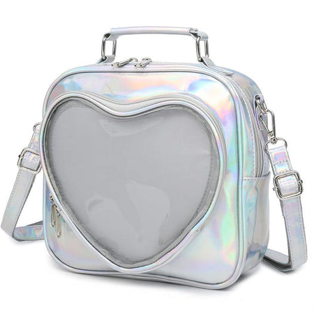 Clear Heart Laser Bag