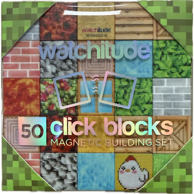 Click Blocks | Magnetic 50pc Block Set for Ages 3+