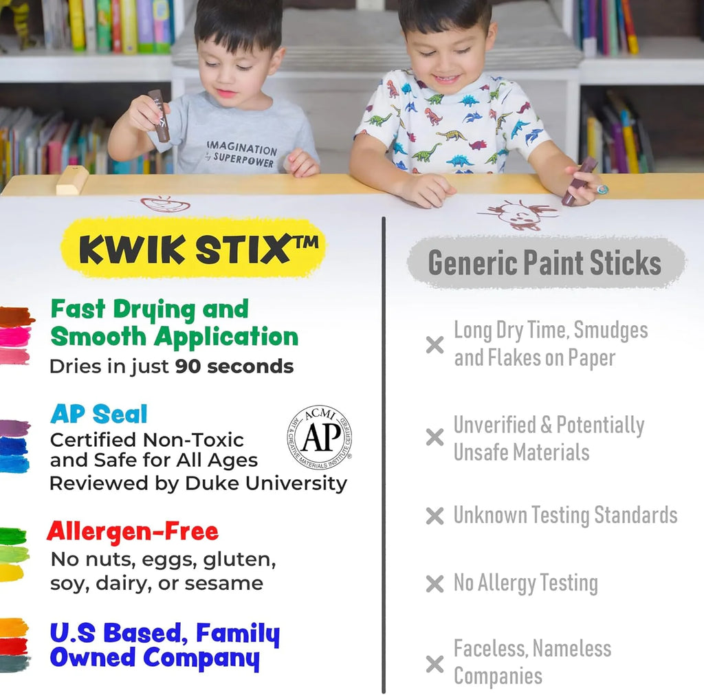 Kwik Stix Cuties Tempera Paint | 12 Colors - 9