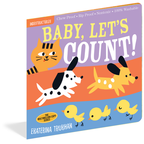 Indestructibles Baby, Let'S Count! Soft Baby Book - CR Toys