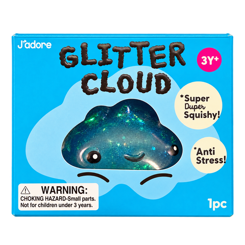 Squish | Glitter Cloud | Blue - 1