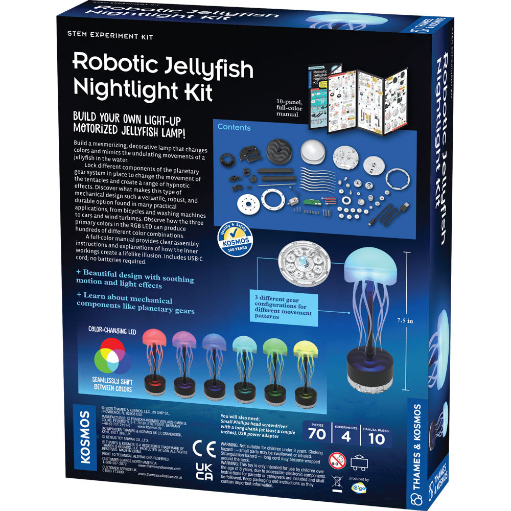 Robotic Jellyfish Nightlight Kit 8+ 550063