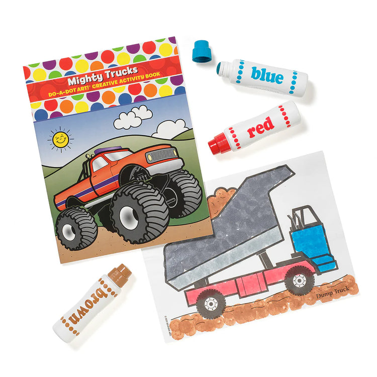Do A Dot Book | Mighty Trucks 3+ - 2