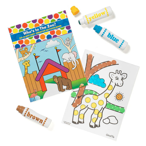 Do A Dot Book | Zoo Animals Book 3+ - 1