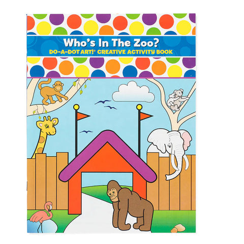 Do A Dot Book | Zoo Animals Book 3+ - 1