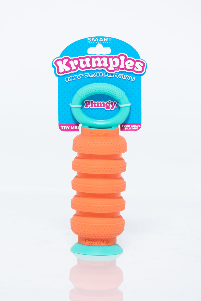 Krumples Plungy Fidget For 10Mons+