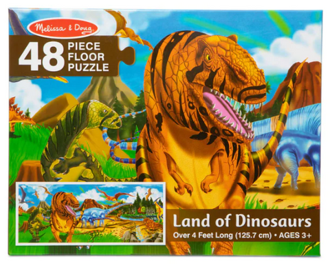 Land Of Dinosaurs 3+ - 48 Pieces - CR Toys