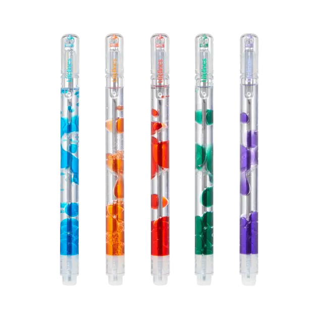 Lifelines Scented Lava Pen Set 5Pk For Ages 8+