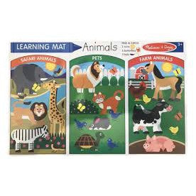 Learning Mat- Animals 3+ - CR Toys