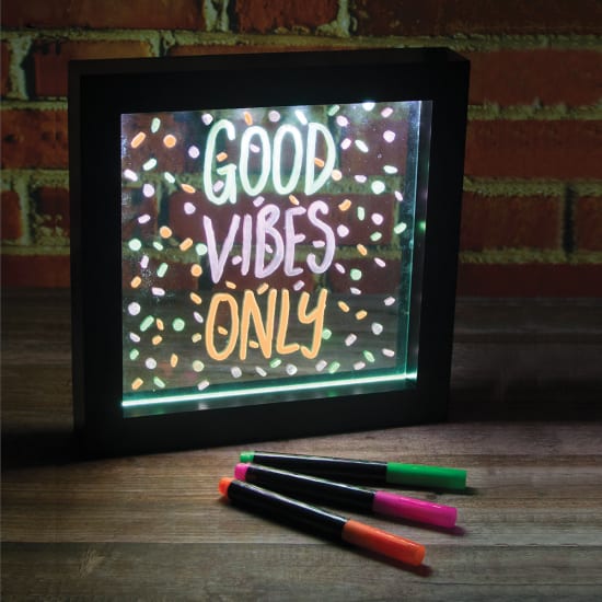 Lightup Neon Effect Message Frame - CR Toys