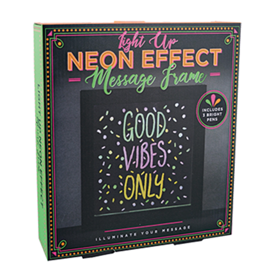 Lightup Neon Effect Message Frame - CR Toys