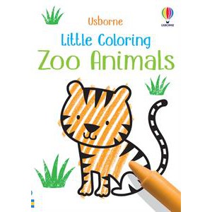 Little Coloring - Zoo Animals - Ages 3+ - CR Toys