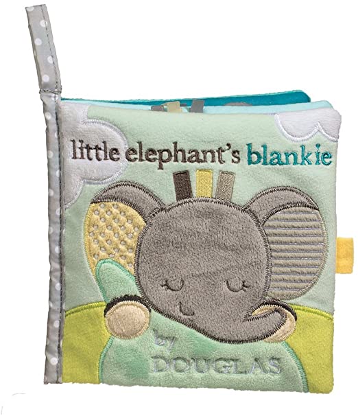 Little Elephant's Blankie Soft Book by Douglas - CR Toys