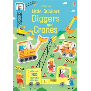 Little Stickers Diggers and Cranes 3+ - CR Toys