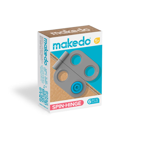 Makedo | Spin Hinge 6pc 5+