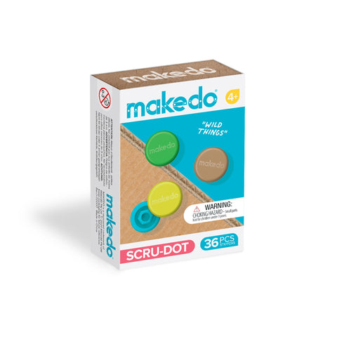 Makedo | Scru-Dot | Wild Thing 36pc 4+