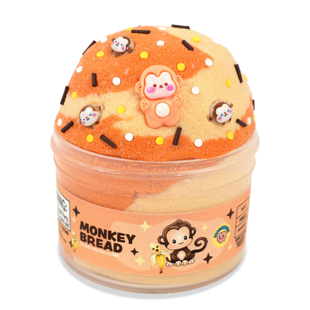 Peachybbies Slime | Monkey Bread Cloud Dough Slime - 1