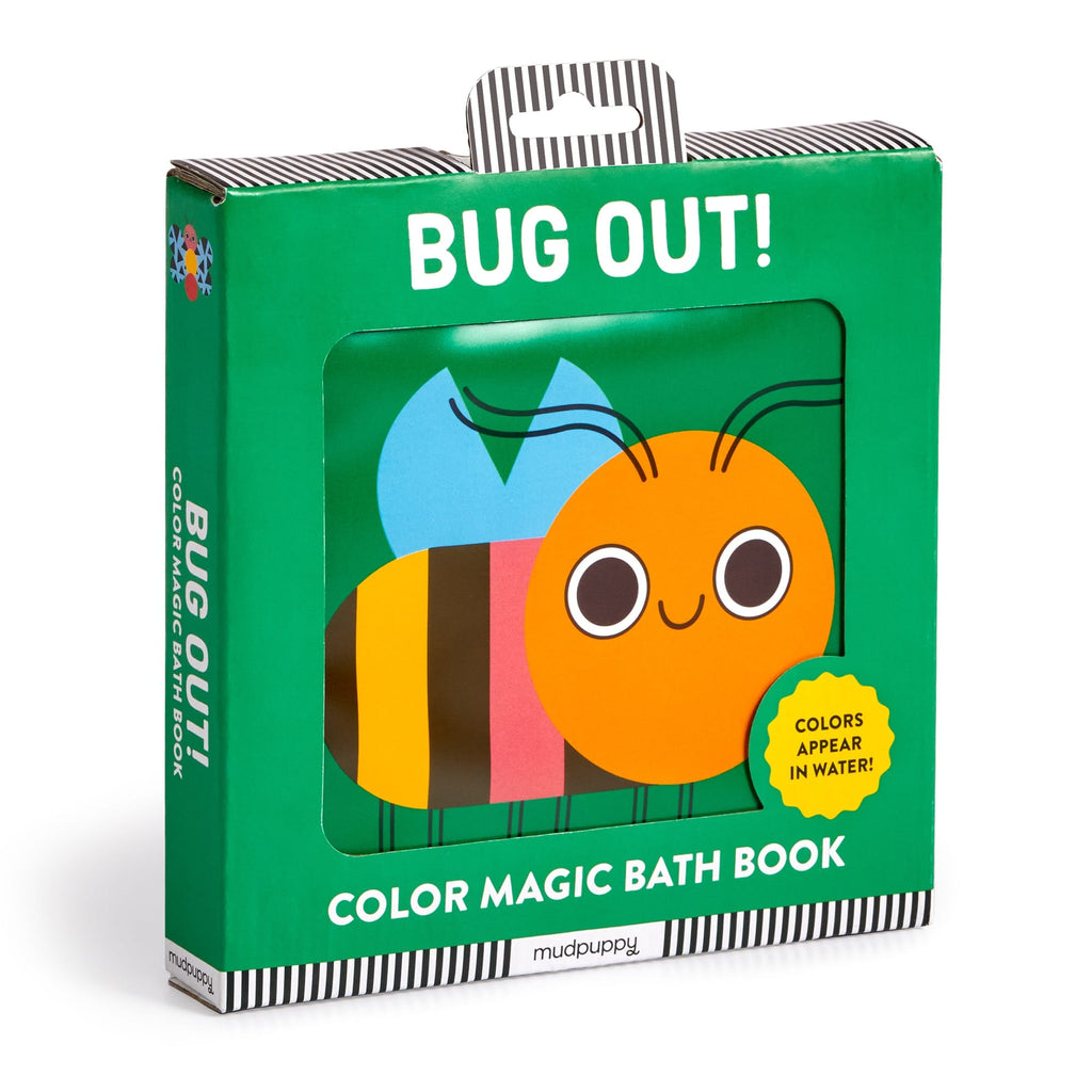 Bug Out! Color Magic Bath Book - CR Toys